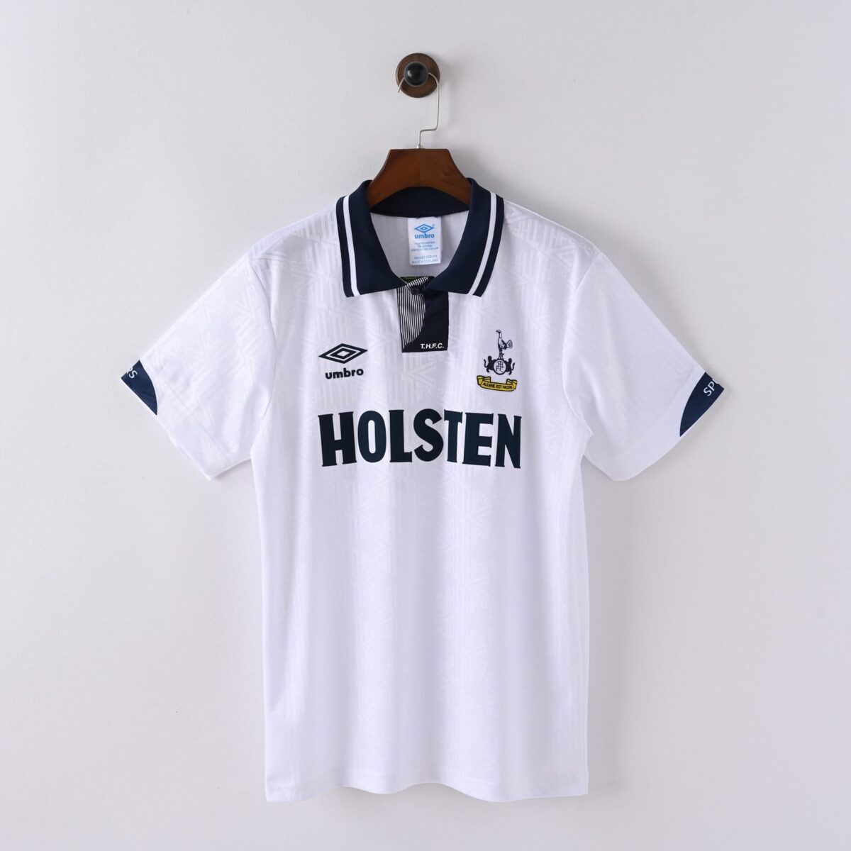 Tottenham Hotspur 1991-93 Home Retro Jersey - Image 2