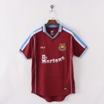 West Ham United 1999-01 Home Retro Jersey - Image 2