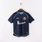 West Ham United 1999-01 Second Away Retro Jersey - Image 2