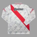 River Plate 1996-97 Home Retro Long Sleeve Jersey - Image 2