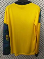 England 1995 Yellow Goalkeeper Retro Jersey - Image 2