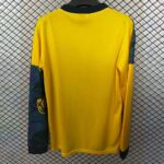 England 1996 Yellow Goalkeeper Retro Long Sleeve Jersey - Image 2