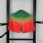 AC Milan x Off-White Red-Green Shorts - Image 2