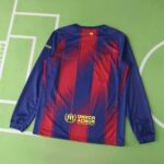 Barcelona 2025-26 Home Long Sleeve Jersey Fan Version - Image 2