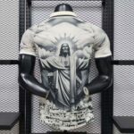 Flamengo 2026-27 Grey-Black Jesus Christ Special Edition Jersey Player Version - Image 2