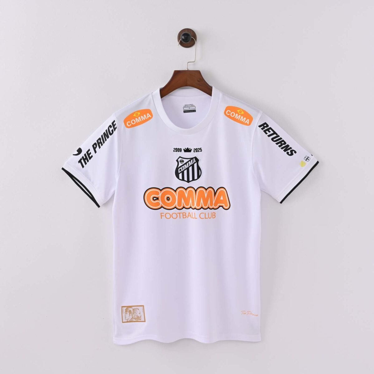 Santos 2009-10 The Prince Returns Special Version Retro Jersey - Image 2