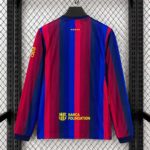 Barcelona 2026-27 Home Long Sleeve Jersey Fan Version - Image 2