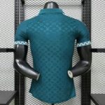 Real Madrid 2026-27 x LV Teal LV Monogram Adidas Collab Special Edition Jersey Player Version - Image 2