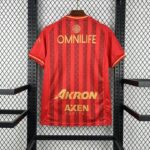 CD Guadalajara (Chivas) 2026-27 Red-Burgundy Monogram Striped Special Edition Jersey - Image 2