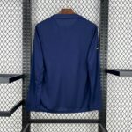 Atletico Madrid 2025-26 Blue-Yellow Pre-Match Long Sleeve Jersey - Image 2