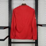 Atletico Madrid 2025-26 Red-White Pre-Match Long Sleeve Jersey - Image 2