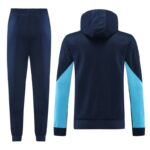 Chelsea 2024-25 Royal Blue Hoodie Tracksuit - Image 2