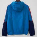 Spain 2026 Lake-Blue Hooded Windbreaker - Image 2
