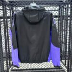 Colo-Colo 2025-26 Purple Hooded Padded Windbreaker - Image 2