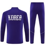 South Korea 2026 Purple Half Zip Long Sleeve Training Kit - Image 2