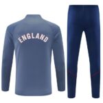 England 2026 GreyHalf Zip Long Sleeve Training Kit - Image 2