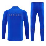 France 2026 Cyan Half Zip Long Sleeve Training Kit - Image 2