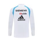 Real Madrid 2003-04 White Long Sleeve Training Top - Image 2