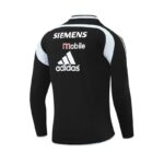 Real Madrid 2004-05 Black Long Sleeve Training Top - Image 2