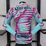 Club America 2026-27 Turquoise Goalkeeper Long Sleeve Jersey Player Version - Image 2
