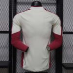 Real Madrid 2026-27 Off-White-Pink Track Long Sleeve Jersey Player Version - Image 2