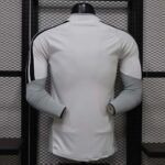 Real Madrid 2026-27 White-Black Track Long Sleeve Jersey Player Version - Image 2