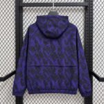 Barcelona 2026-27 Away Kobe Purple Hoodie Windbreaker - Image 2