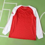 Arsenal 2025-26 Home Long Sleeve Jersey Fan Version - Image 2