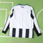 Newcastle United 2025-26 Home Long Sleeve Jersey Fan Version - Image 2