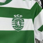 Sporting Lisbon 2025-26 Home Kids Kit - Image 3