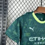 Manchester City 2025-26 Fourth Kids Kit - Image 3