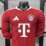 Bayern Munich 2026-27 Home Long Sleeve Jersey Player Version - Image 3