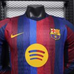 Barcelona 2026-27 Home Long Sleeve Jersey Player Version - Image 3