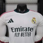 Real Madrid 2026-27 Home Long Sleeve Jersey Player Version - Image 3