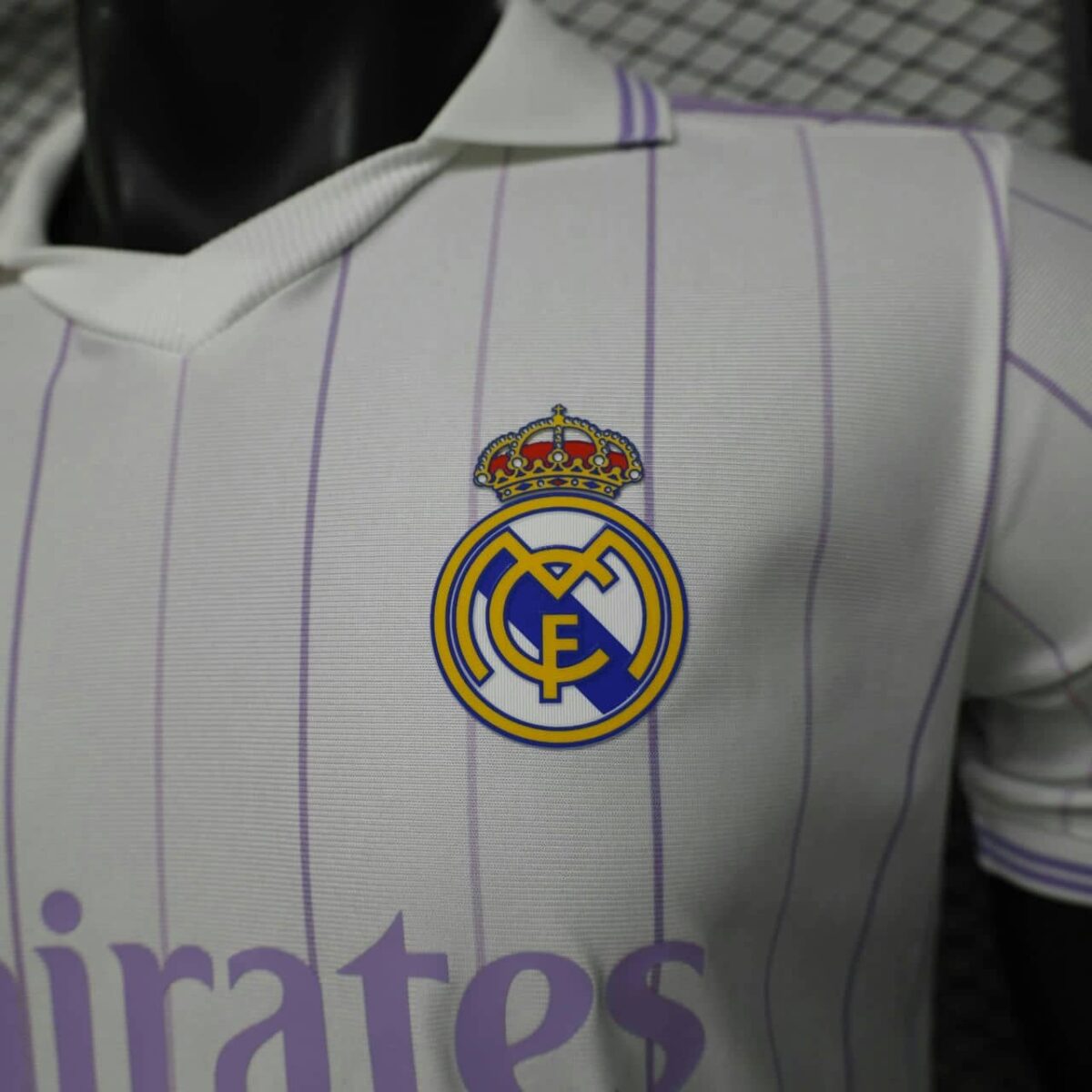 Real Madrid 2026-27 Retro Lifestyle White Jersey Player Version - Image 3