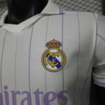 Real Madrid 2026-27 Retro Lifestyle White Jersey Player Version - Image 3