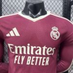 Real Madrid 2026-27 Second Away Long Sleeve Jersey Player Version - Image 3