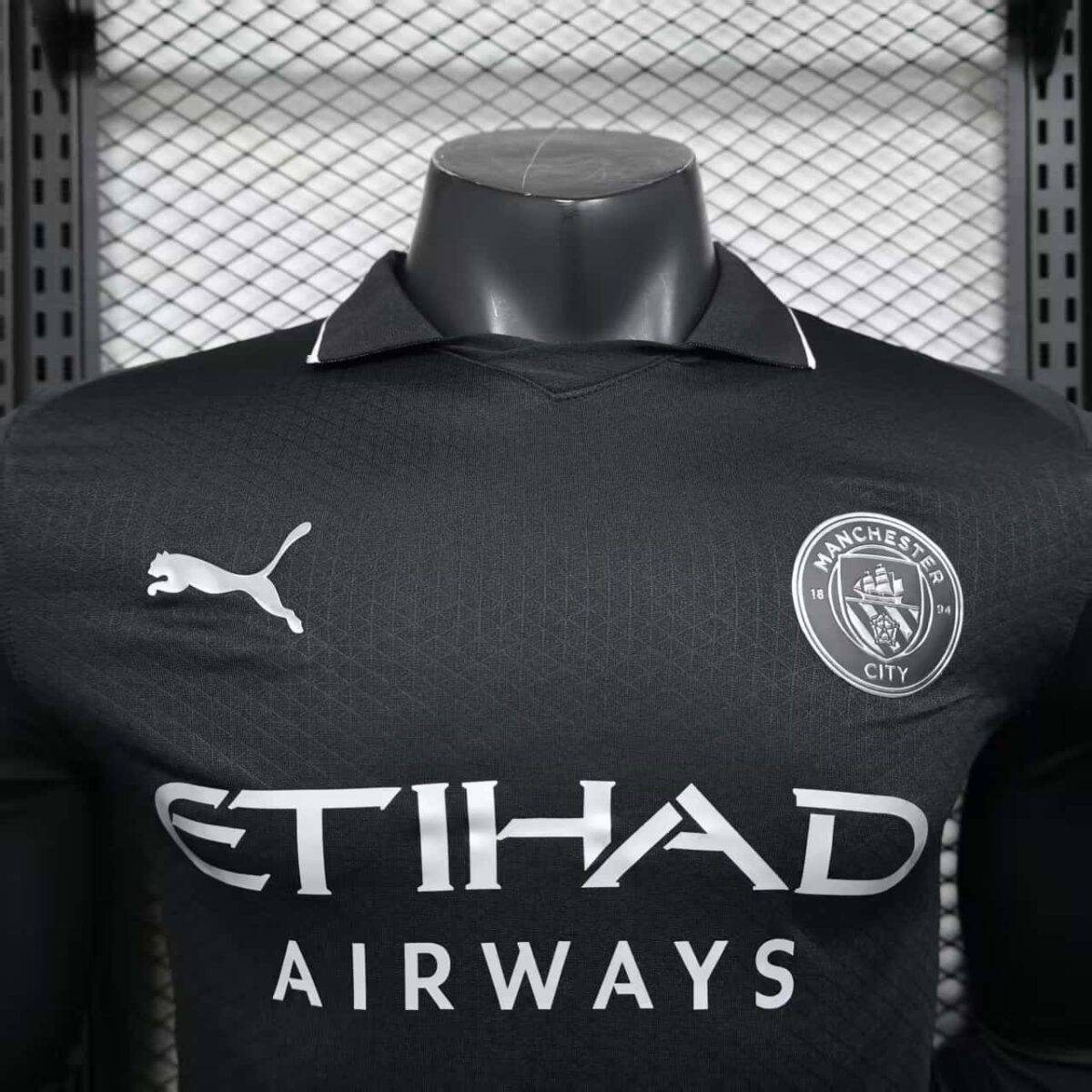 Manchester City 2025-26 Away Long Sleeve Jersey Player Version - Image 3