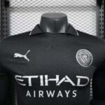 Manchester City 2025-26 Away Long Sleeve Jersey Player Version - Image 3