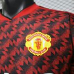 Manchester United 2026-27 Retro Lifestyle Red-Black Jersey Player Version - Image 3