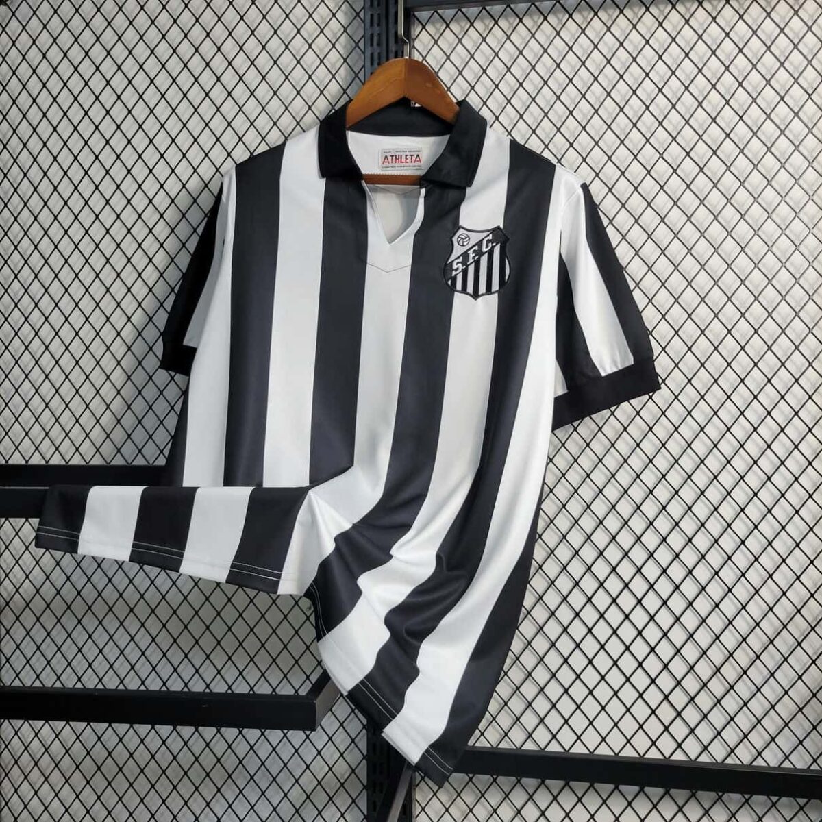 Santos 1958-59 Home Retro Jersey - Image 3