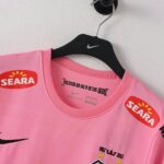 Santos 2012-13 Pink Retro Jersey - Image 3