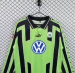 Wolfsburg 1999-00 Away Retro Long Sleeve Jersey - Image 3