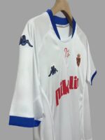 Real Zaragoza 2001-02 Home Retro Jersey - Image 3