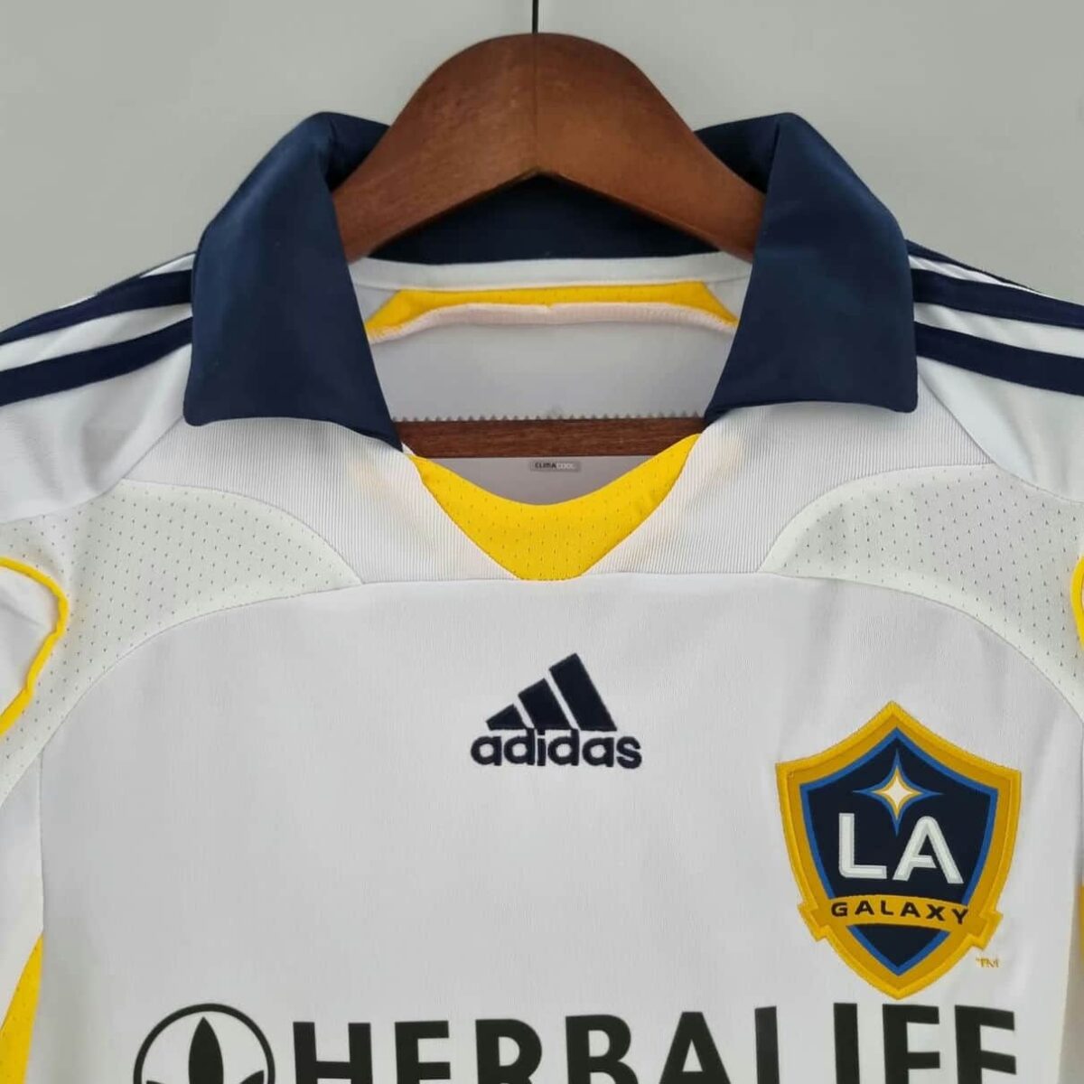 LA Galaxy 2007-08 Home Retro Jersey - Image 3