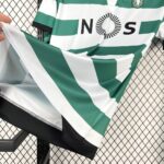 Sporting Lisbon 2018-19 Home Retro Jersey - Image 3