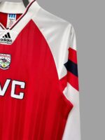 Arsenal 1992-94 Home Retro Long Sleeve Jersey - Image 3