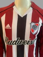 River Plate 2005-06 Away Retro Long Sleeve Jersey - Image 3