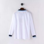 England 1996 Home Retro Long Sleeve Jersey - Image 3
