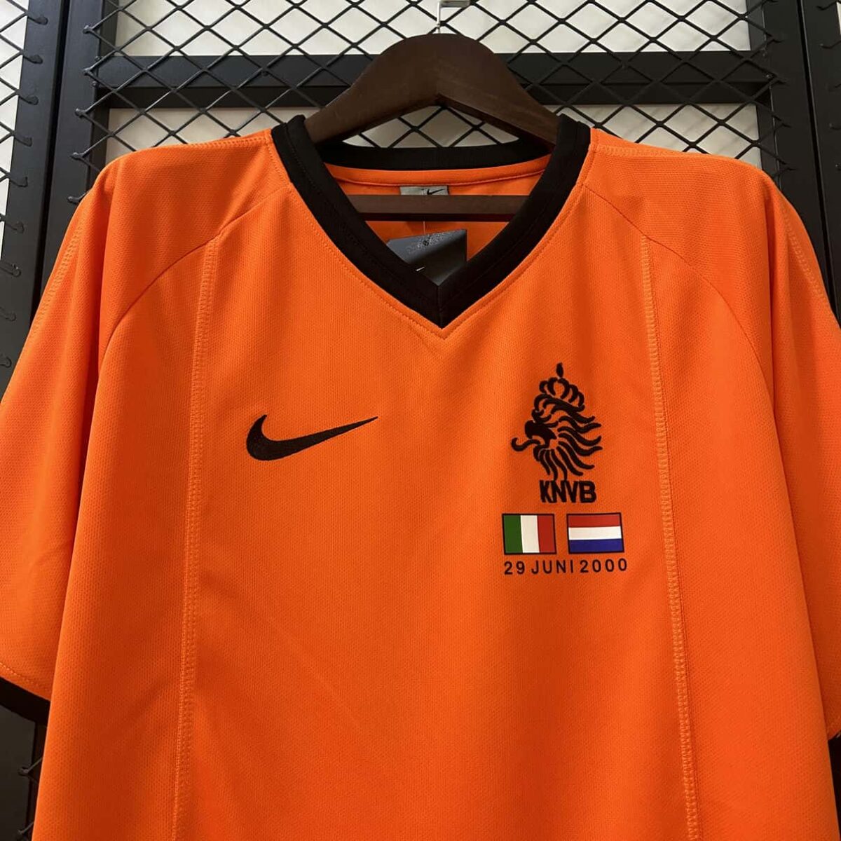 Netherlands 2000 Home Retro Jersey - Image 3